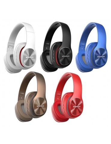 L350 Wireless Bluetooth Headphones Over-ear Earphones Bluetooth 5.0 Sports Headsets Support TF Card 3.5mm AUX IN FM Radio w/ Mic