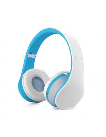 Foldable BT Headphones Stereo BT 3.0 Bass Headsets 3.5mm Wired Earphone Multifunctional Hands-free Earphones