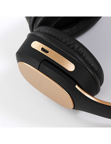 MH3 Head-mounted BT5.0 Wireless Headset with Microphone HiFi Stereo Sound Button Operation