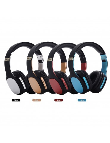 MH3 Head-mounted BT5.0 Wireless Headset with Microphone HiFi Stereo Sound Button Operation