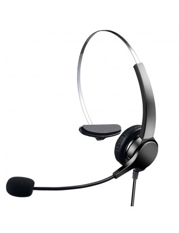 Communication Headset Comfort And Clear Call All In One 330°Adjustable Ear Plate Double Noise Reduction The 3.5MM Connector