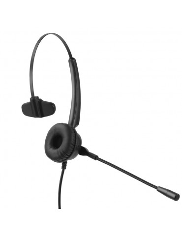 Communication Headset Noise - cancelling & Mono - ear Headset Compatibility Light & Convenient Hearing Protection USB Connector