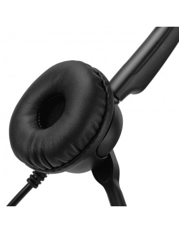 Communication Headset Noise - cancelling & Mono - ear Headset Compatibility Light & Convenient Hearing Protection USB Connector