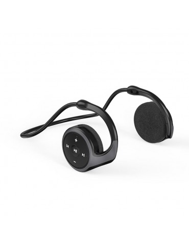 BT 5.0 Headset Lightweight Sports Headphone Support TF Card Playing FM Mode Hi-Fi Sound Effect Noise Reduction, Grey