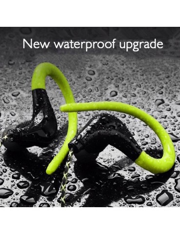 S760 Wired In-ear Waterproof Earphones Ear Hook Earbuds Stereo Super Bass Headphones Sport Headset with Mic Black