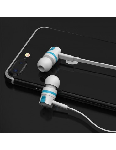 Wired In-ear Earphones Stereo Gaming Headset Headphones with In-line Control & Microphone for PSP iPhone iPad Android Smartphones Tablet PC Laptop