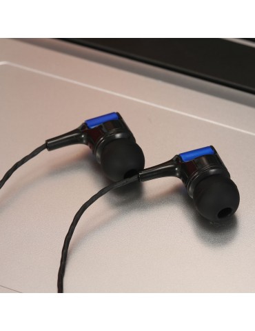 In-ear Headphones Wired Headset 3.5mm Jack Stereo Earphone In-line Control with Mic for Smart Phone Tablet PC