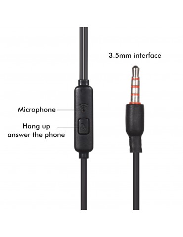 In-ear Earphone 3.5mm Portable Headphone with Microphone