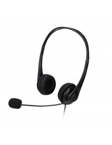 SY490MV Call Center Wired Headset 3.5MM Plug With Microphone Telephone Operator Headphone Noise Canceling for Computer Phones Desktop Boxes