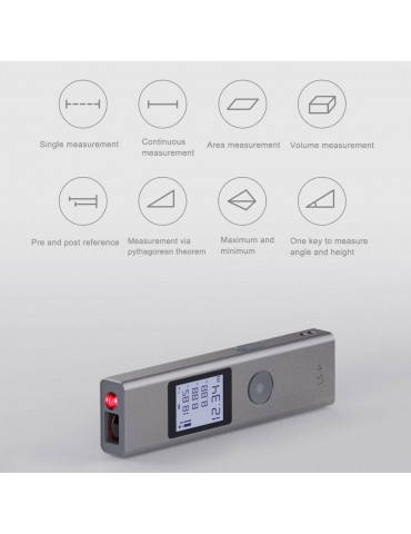 LS-P Handheld Rangefinder USB Flash Charging Laser-Range-Finder High-Precision Measurement