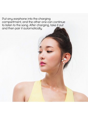 In-Ear BT 5.0 Headphones Running  Earphones Noise Cancelling Handsfree