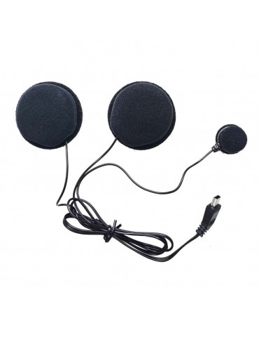 Motorcycle BT Intercom with Helmet BT Headset Waterproof Universal Communication System for ATV Dirt Bike Motorcycle