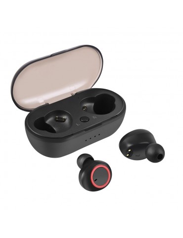 A10 True Wireless Earphones BT V5.0 Stereo Headset Sports Mini Earbuds Handsfree HD Call Headphones With Mic LED Digital Power Display