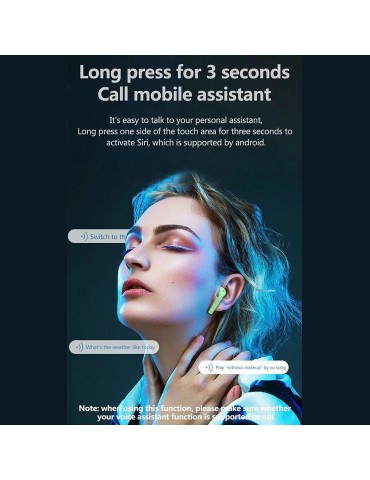 Inpods 12 True Wireless Earphones BT5.0 Popup Touch Control Wireless Headset Sports Earbuds For Android iOS Smarthpone