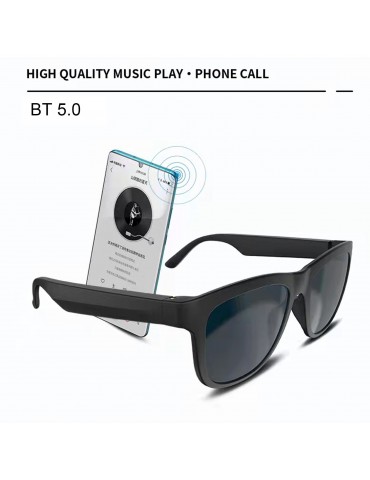 GS01 Smart Sunglasses Wireless BT5.0 Stereo Headset Hands-Free Calling Music Audio Sunglasses Outdoor Cycling Sunglasses Headphones With Mic