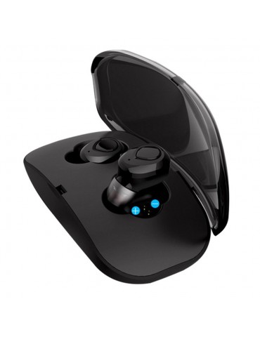 X18 Bluetooth 5.0 True Wireless Headphones Mini Earbuds In-ear Music Earphones Sports Headset CVC6.0 Noise Reduction with Mic Charging Case